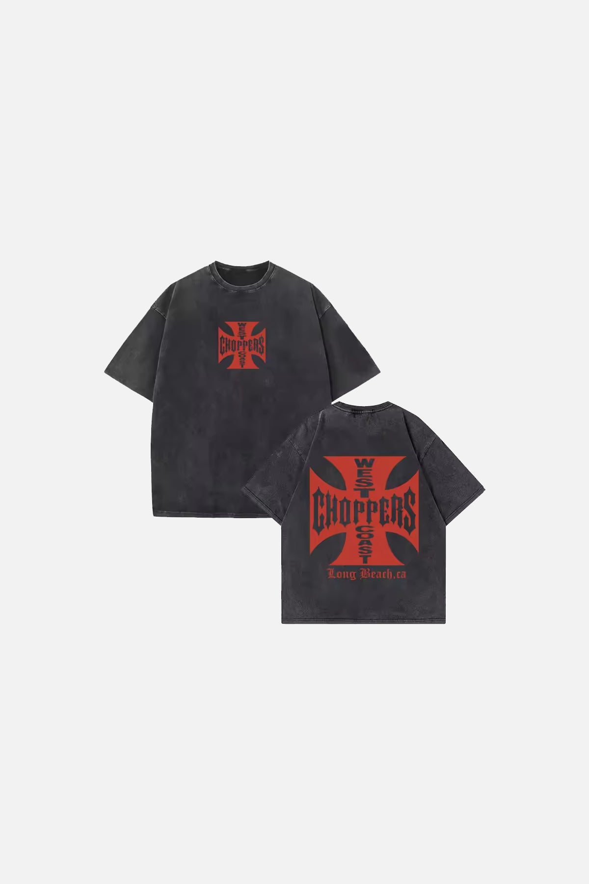 CAMISETA LAVADA WEST COAST CHOPPERS